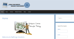 Desktop Screenshot of netforgeweb.com